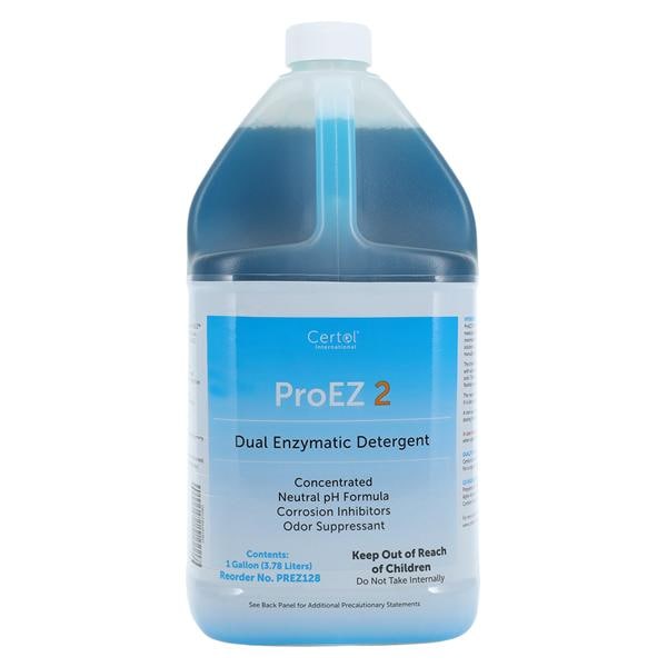 Certol PREZ128-1 ProEZ 2 Dual Enzymatic Dental & Medical Instrument Detergent 1 Gallon Certol PREZ128-1 ProEZ 2 Dual Enzymatic Dental & Medical Instrument Detergent 1 Gallon